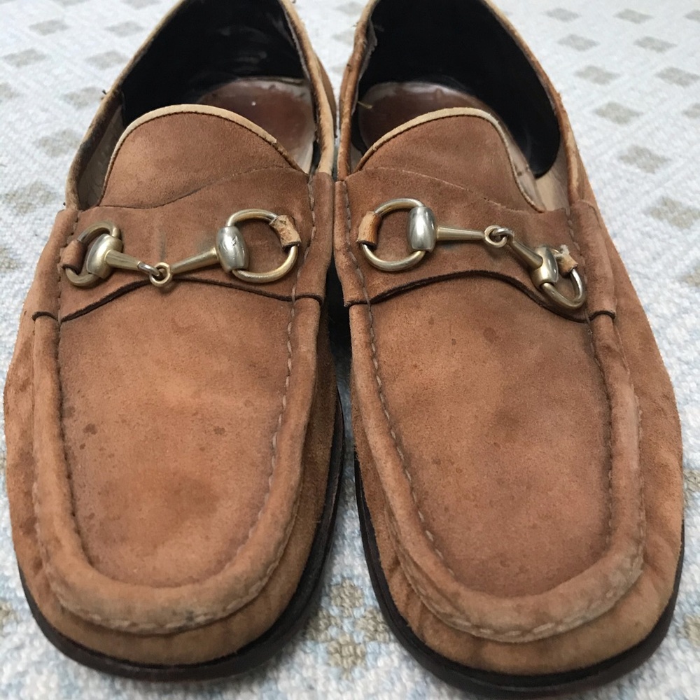 Men’s Gucci Suede Loafers